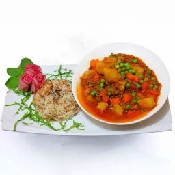 Peas With Potatoes